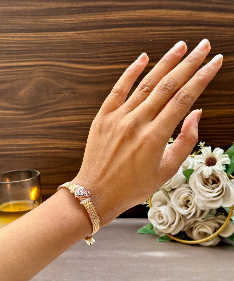 Rose Gold Bolo Bracelet 2.0