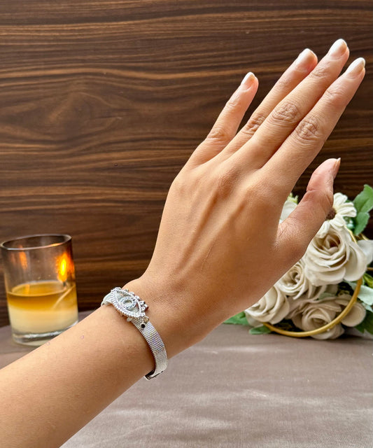 Silver Bolo Bracelet 9.0