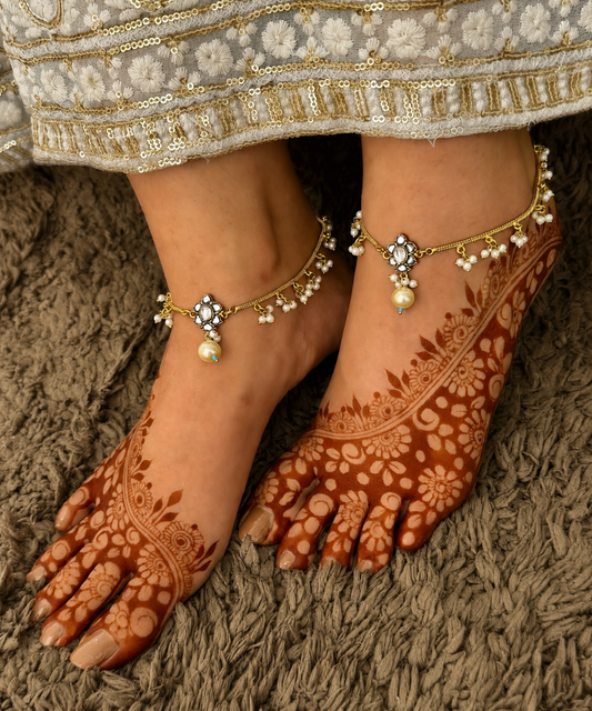 Jhilmil 2.0 (Light Blue lower Bead)
