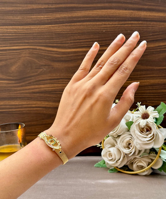 Gold Bolo Bracelet 6.0