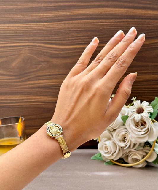 Gold Bolo Bracelet 9.0