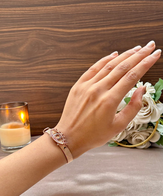 Rose Gold Bolo Bracelet 4.0