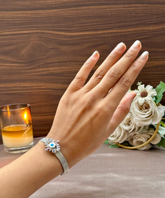 Silver Bolo Bracelet 6.0