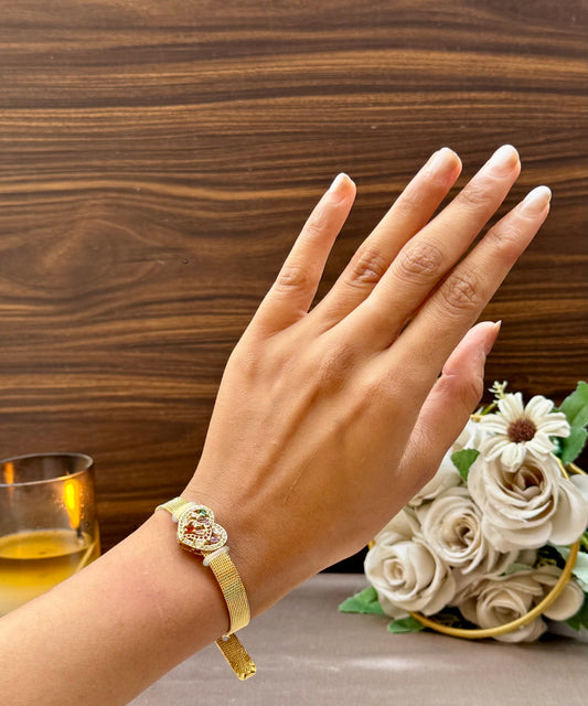 Gold Bolo Bracelet 11.0